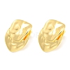 Rack Plating Brass Leaf Stud Earrings EJEW-A028-19G-1