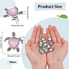 18Pcs Glass Pendants FIND-OC0002-51-2