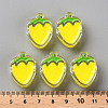Transparent Enamel Acrylic Beads X1-TACR-S155-003H-4