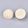 Unfinished Natural Wood Cabochons WOOD-S052-01D-2