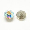 Pointed Back Glass Rhinestone Cabochons RGLA-T110-6mm-001AB-2