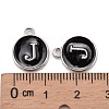 Platinum Plated Alloy Charms ENAM-S118-02J-P-3