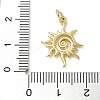 Rack Plating Brass Pendants KK-K392-39G-3