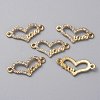 Alloy Crystal Rhinestone Connector Charms RB-WH0001-06C-1