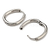 Tarnish Resistant Stainless Steel Hoop Earrings EJEW-P232-02P-2