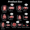 156Pcs 7 Styles Sew on Rhinestone DIY-SP0007-30E-2