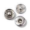 Non-Tarnish 202 Stainless Steel Snap Buttons LS-BUTT-I017-01C-P-1