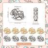 Alloy Pendants FIND-FZC0006-003LG-3