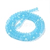 Transparent Glass Beads Strands X-EGLA-A044-T8mm-MB08-3