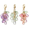 Teardrop Glass & Acrylic Pendant Decoration GL-CJ4893-1