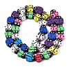 Handmade Polymer Clay Bead Strands CLAY-N011-43B-3