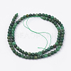 Natural African Jade Beads Strands G-F560-4mm-B01-2