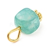 Natural Agate Pendants PALLOY-JF01586-02-5