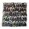 50Pcs Black Cat Shape PVC Waterproof Stickers AJEW-M223-05-1