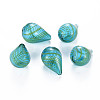 Transparent Handmade Blown Glass Globe Beads X-GLAA-T012-05-1