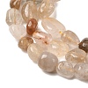Natural Rutilated Quartz Beads Strands G-Z126-A02-9