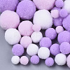 DIY Doll Craft Polyester High-elastic Pom Pom Ball AJEW-R093-01-C13-1