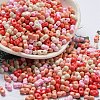 Opaque Baking Paint Glass Seed Beads SEED-K009-01A-26-1