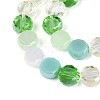Electroplate Glass Beads Strands EGLA-N022-03A-A06-3