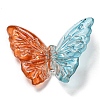 Two Tone Transparent Acrylic Beads OACR-E041-06-2