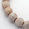 Handmade Fancy Antique Glazed Porcelain Ceramic Round Beads Strands PORC-L019-8mm-06-1