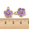 Alloy Enamel Pendants ENAM-D063-01G-06-3