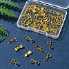 50Pcs Brass Ice Pick Pinch Bails IFIN-FS0001-47A-7