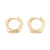 Brass Hoop Earrings EJEW-I289-21A-G-1