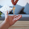 10Pcs 8 Style Alloy Keychain KEYC-CP00010-5