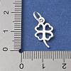 S925 Sterling Silver Pendant STER-H115-08B-S-3
