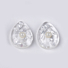 Translucent Resin Cabochons CRES-T014-18E-2
