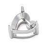 304 Stainless Steel Rhinestone Claw Settings STAS-U042-05B-P-2