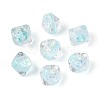 Handmade Foil Glass Beads Strands FOIL-N033-01C-1
