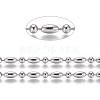 Non-Tarnish 304 Stainless Steel Ball Chains CHS-L024-023E-1