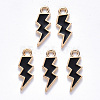 Alloy Enamel Pendants ENAM-N054-025B-1