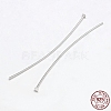 925 Sterling Silver Flat Head Pins STER-F018-01C-3