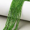 Natural Green Diopside Beads Strands GG-CBA4941-A02-2mm-1