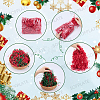 4 Sets 2 Colors Christmas Themed Paper Shredded Paper Filler OCOR-SP0001-04-6