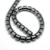 Grade AA Non-magnetic Synthetic Hematite Column Beads Strands X-G-F161-06E-2