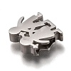 Non-Tarnish 304 Stainless Steel Slide Charms STAS-P270-40P-3