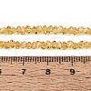 Transparent Glass Beads Strands GLAA-N018-3mm-22-2