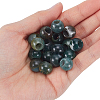20Pcs Natural Indian Agate European Beads G-SP0001-47-6