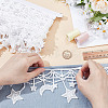 5Yards Polyester Lace Trims SRIB-HY0001-13-4