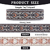 Ethnic style Embroidery Polyester Ribbons OCOR-WH0077-27C-2