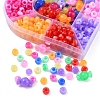 Acrylic European Beads MACR-YW0001-73-3
