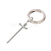 12Pcs 6 Style Tibetan Style Alloy Shoe Charms HJEW-AB00631-3