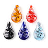 Handmade Lampwork Pendants LAMP-N034-03-1