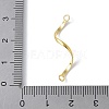 925 Sterling Silver Connector Charms STER-M093-04G-3