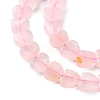 Natural Rose Quartz Beads Strands G-M403-A06-02-4