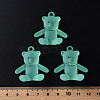 Frosted Acrylic Pendants MACR-S373-60K-01-5